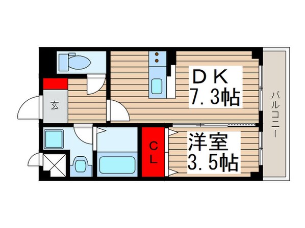 メゾン　プレジールの物件間取画像